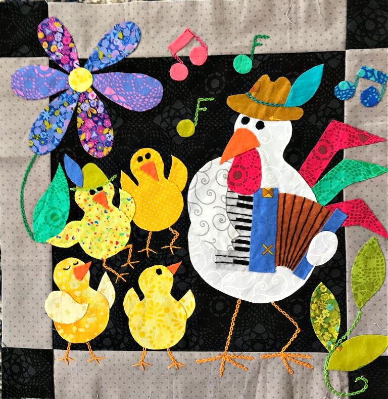 Barnyard Boogie Sew Along- Block 12