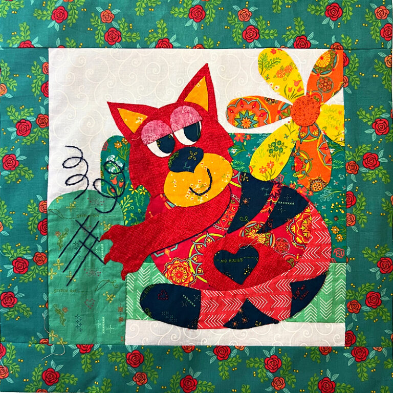 Purrfection Sew Along- Block 9