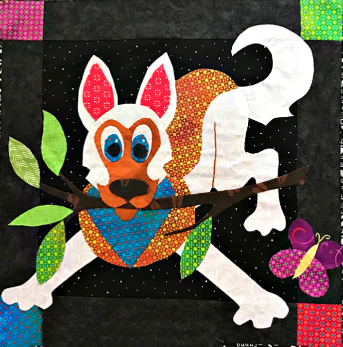 Happy Tails Sew Along- Block 3