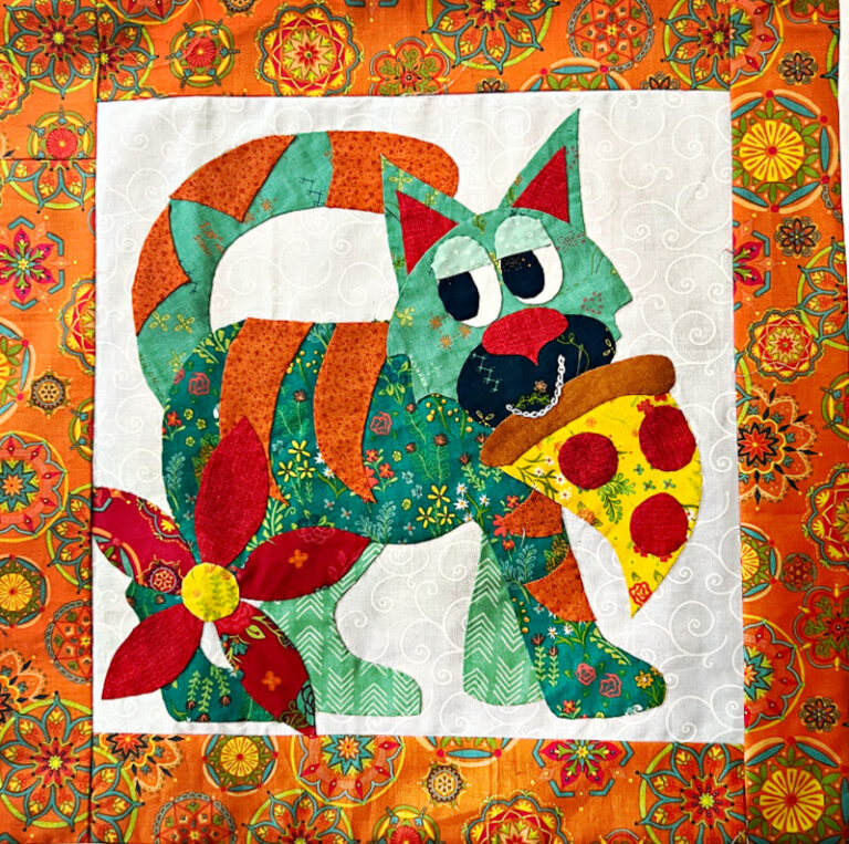 Purrfection Sew Along- Block 12