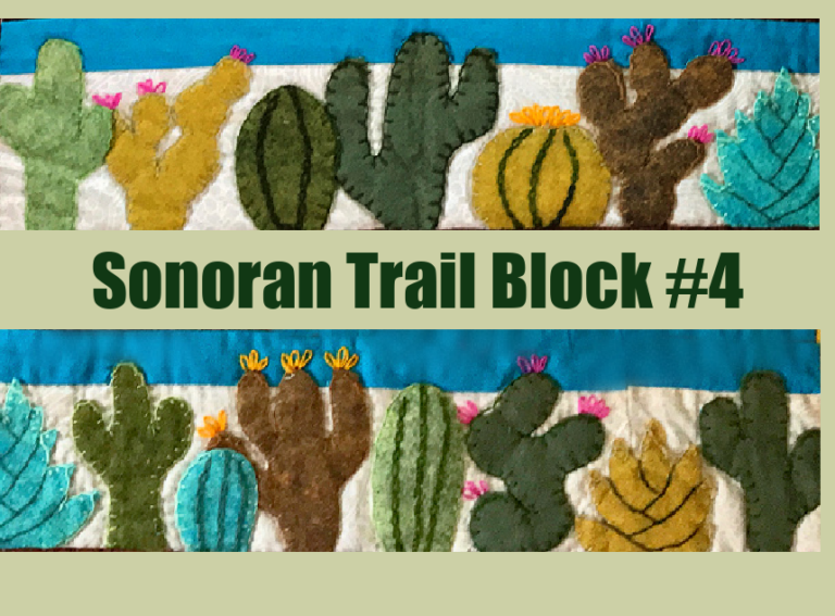Sonoran Trail Sew Along- Block 4