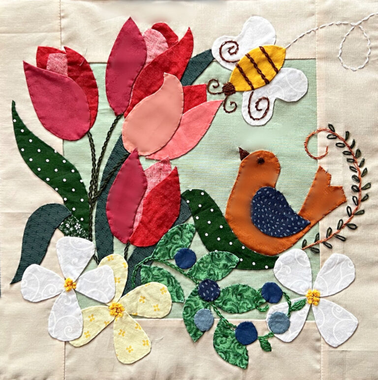 Tweet as Honey Sew Along- Block 3