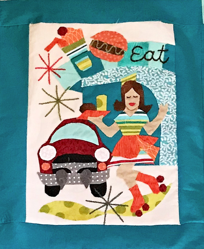 Retro Flash Sew Along- Block 2
