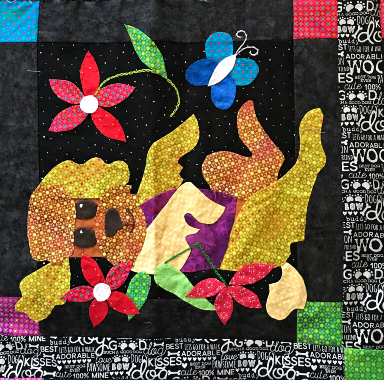 Happy Tails Sew Along- Block 12 and Finishing