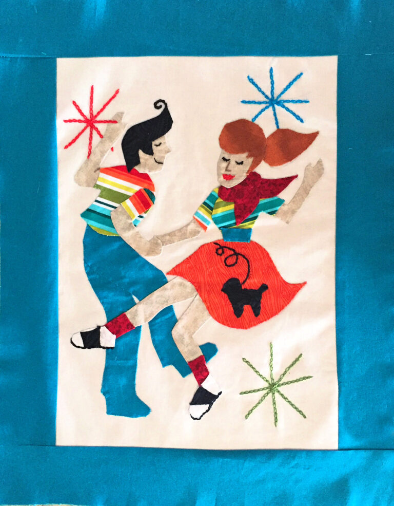 Retro Flash Sew Along- Block 7