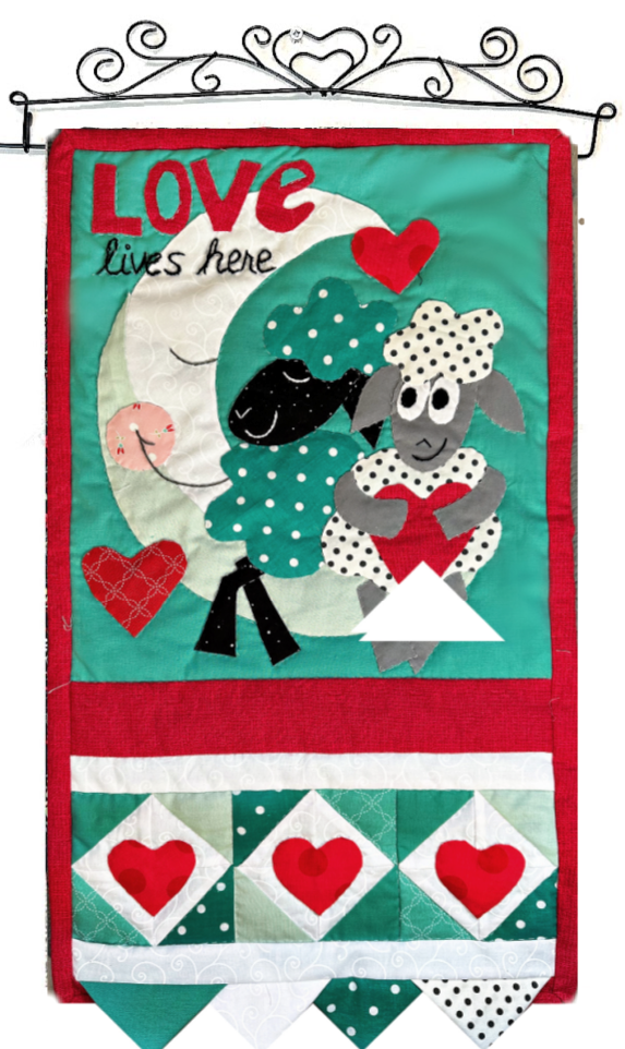 Banner Series Sew Along- Love Lives Here