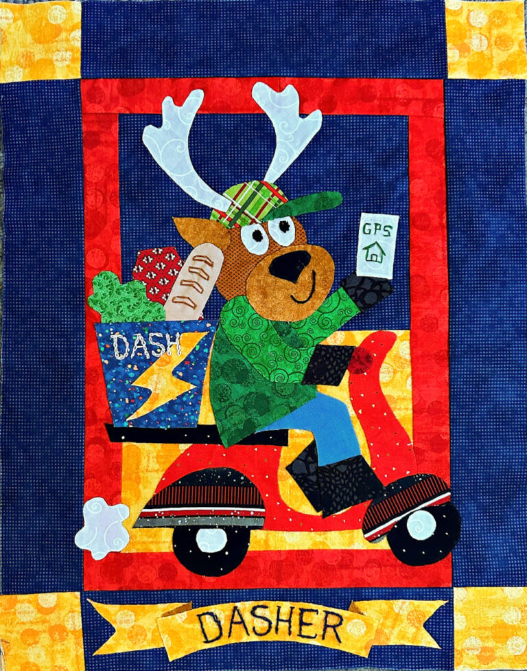 North Pole Moonlighters Sew Along- Block 3