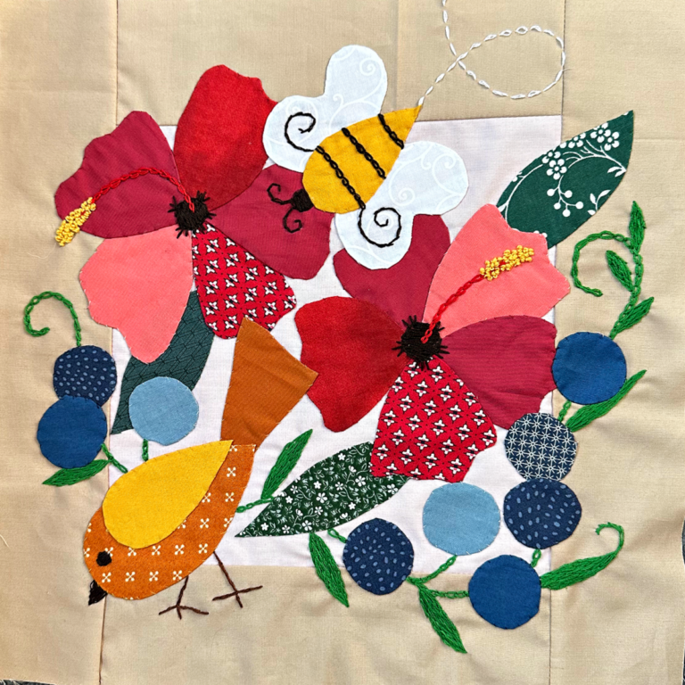 Tweet as Honey Sew Along- Block 12 and Finishing