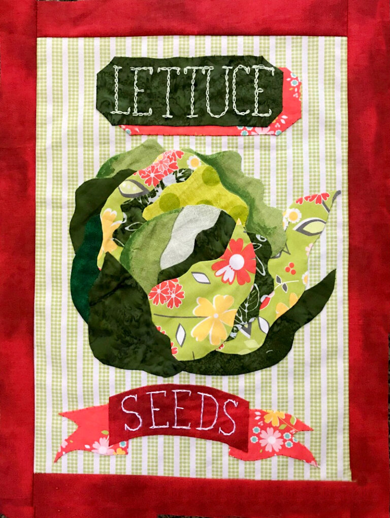Grandmas Garden Sew Along- Block 2
