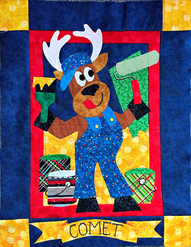 North Pole Moonlighters Sew Along- Block 5