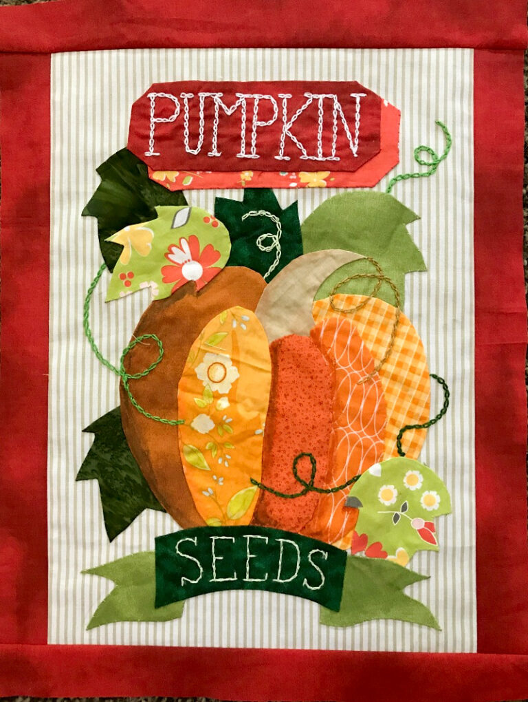 Grandmas Garden Sew Along- Block 3