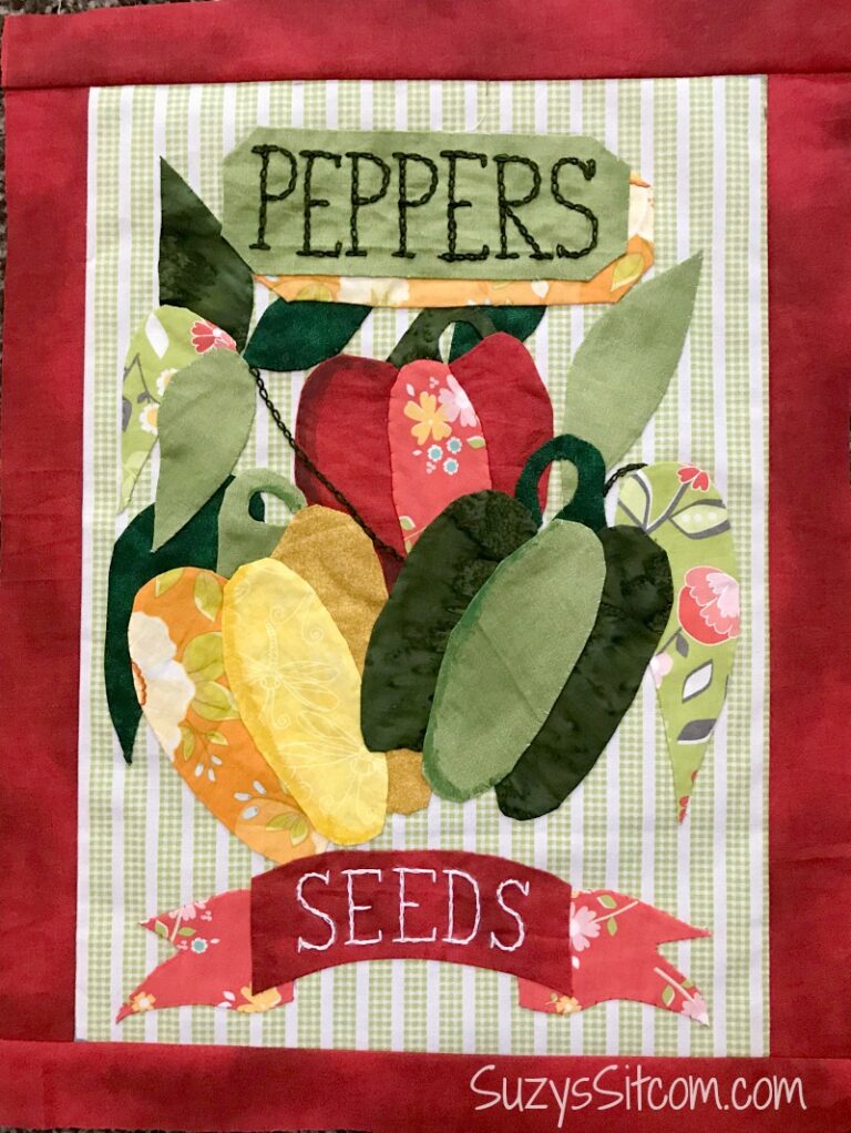 Grandmas Garden Sew Along- Block 4
