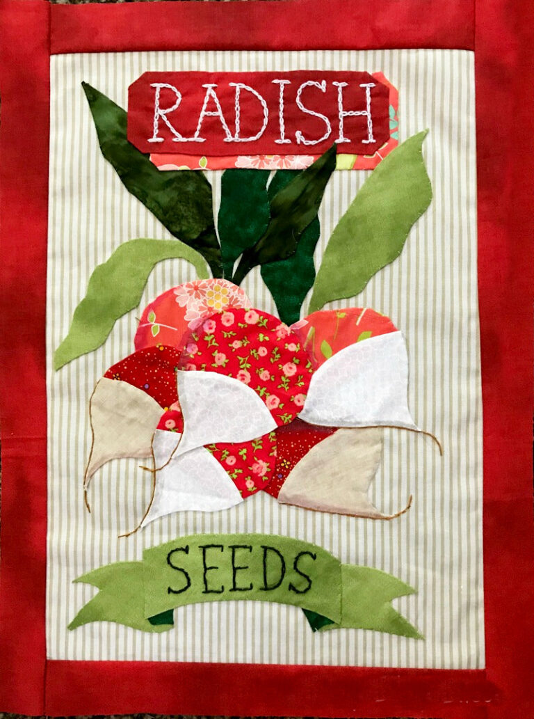 Grandmas Garden Sew Along- Block 5
