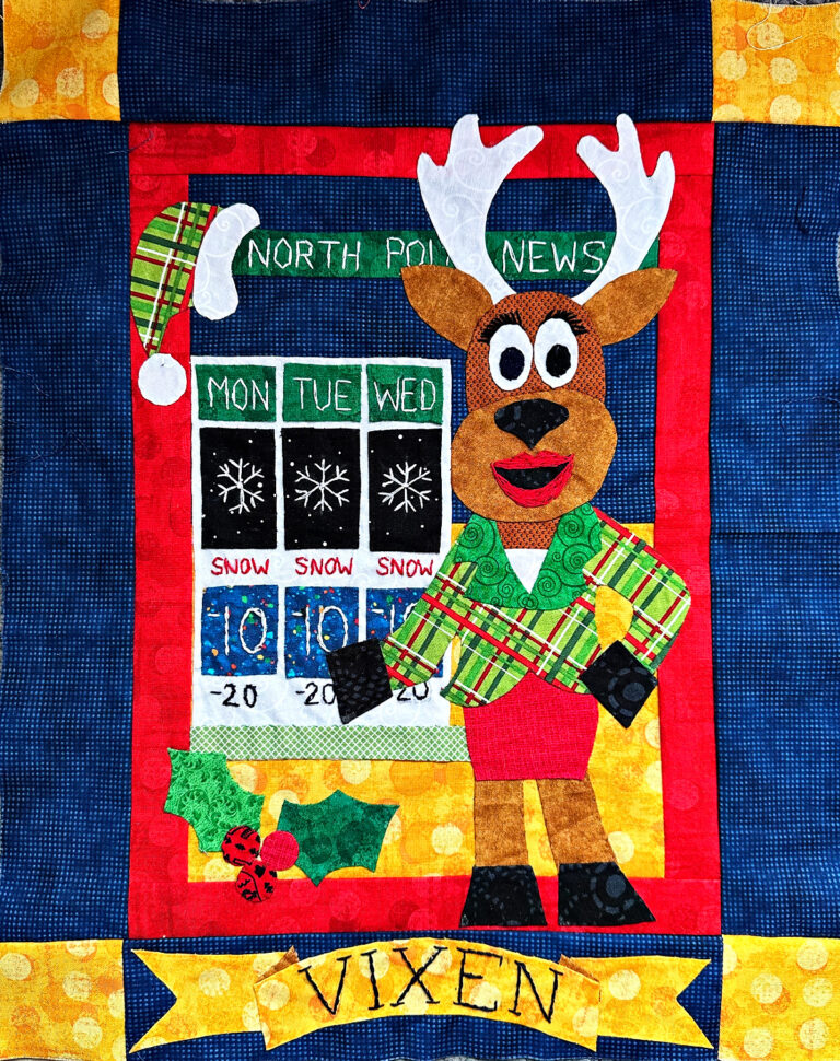 North Pole Moonlighters Sew Along- Block 7