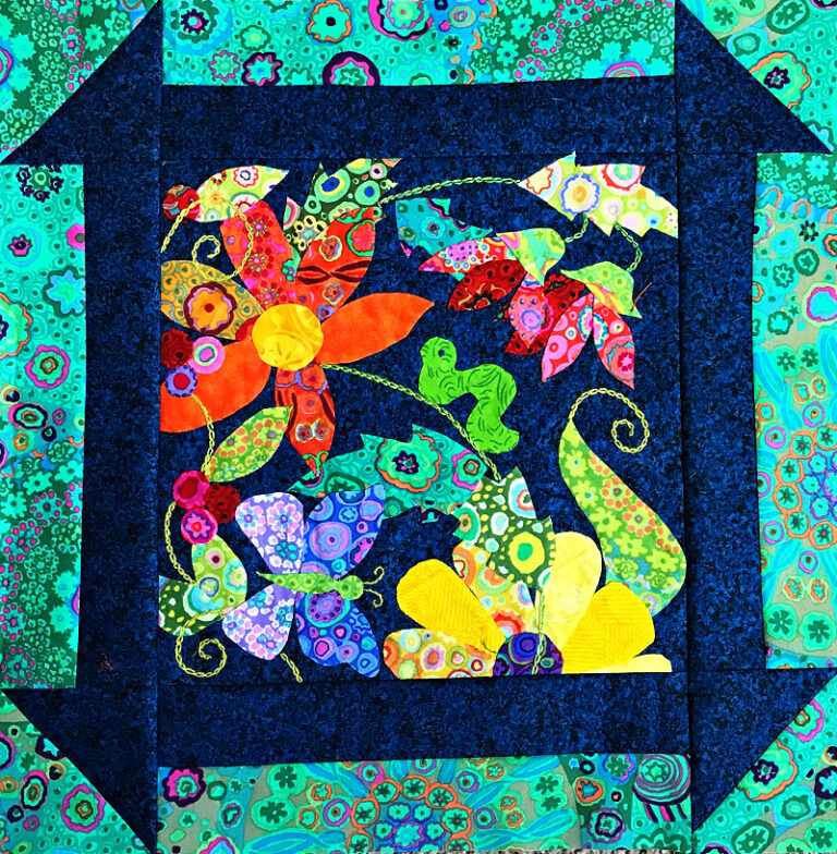 Esmeraldas Garden Sew Along- Block 4