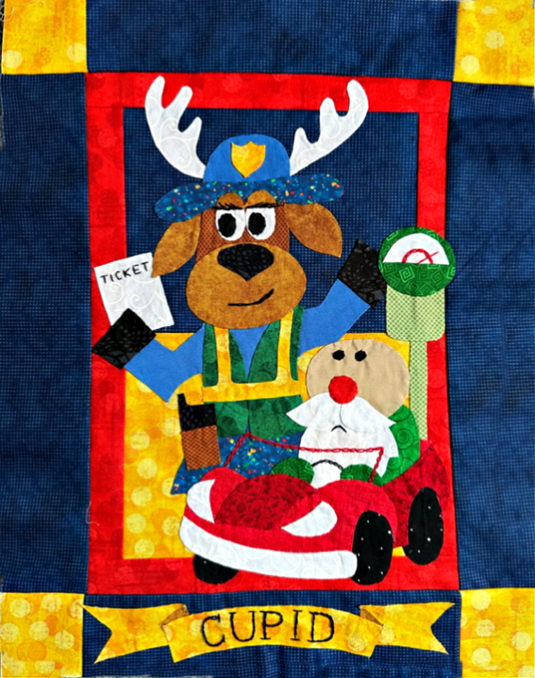 North Pole Moonlighters Sew Along- Block 8