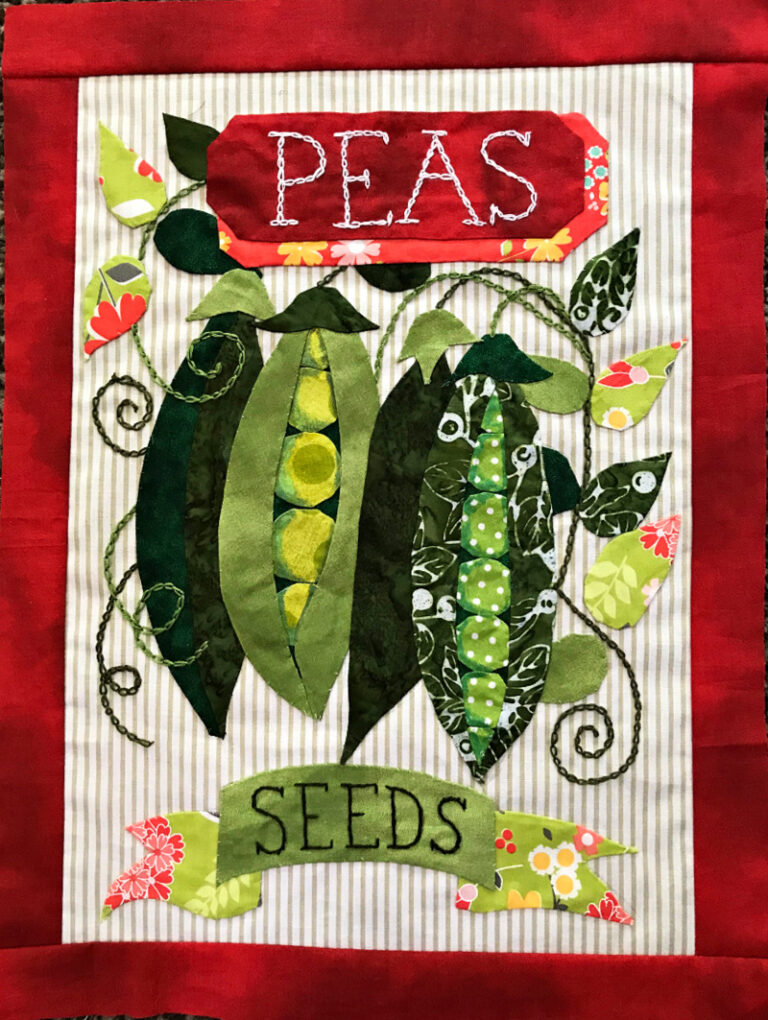 Grandmas Garden Sew Along- Block 7