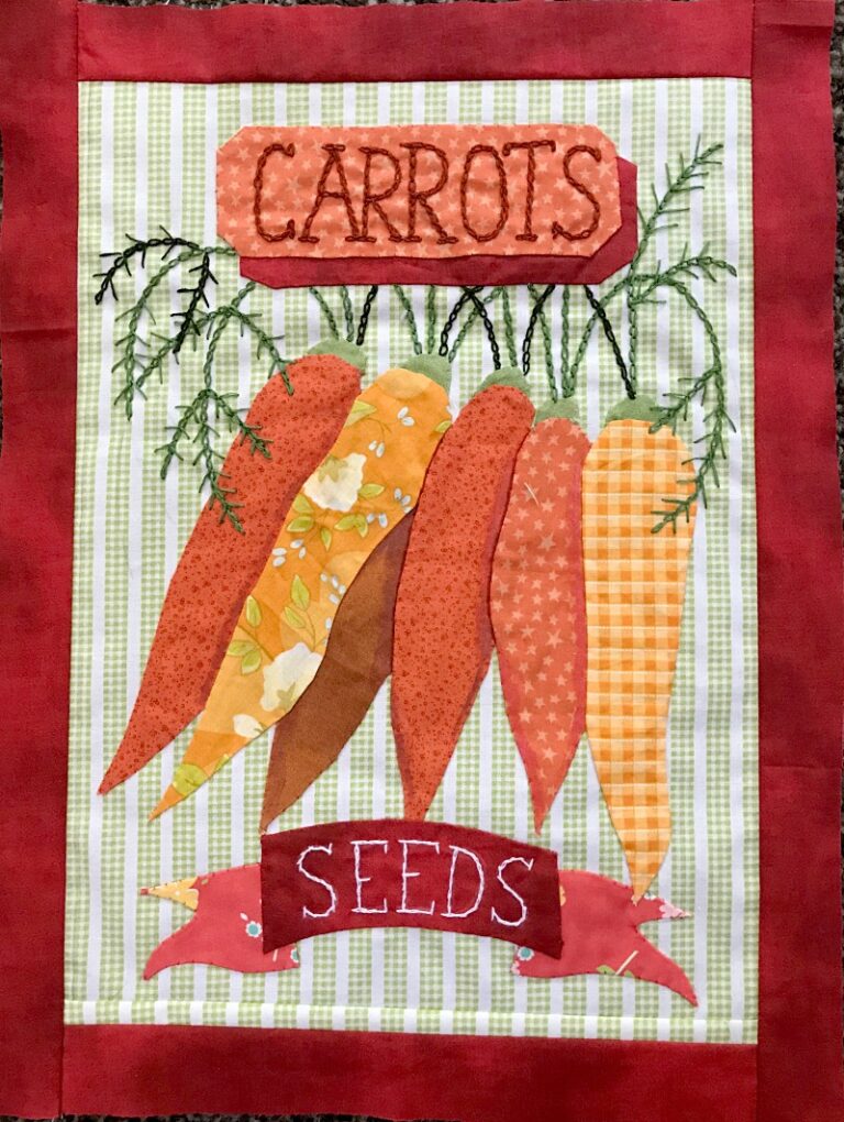 Grandmas Garden Sew Along- Block 8