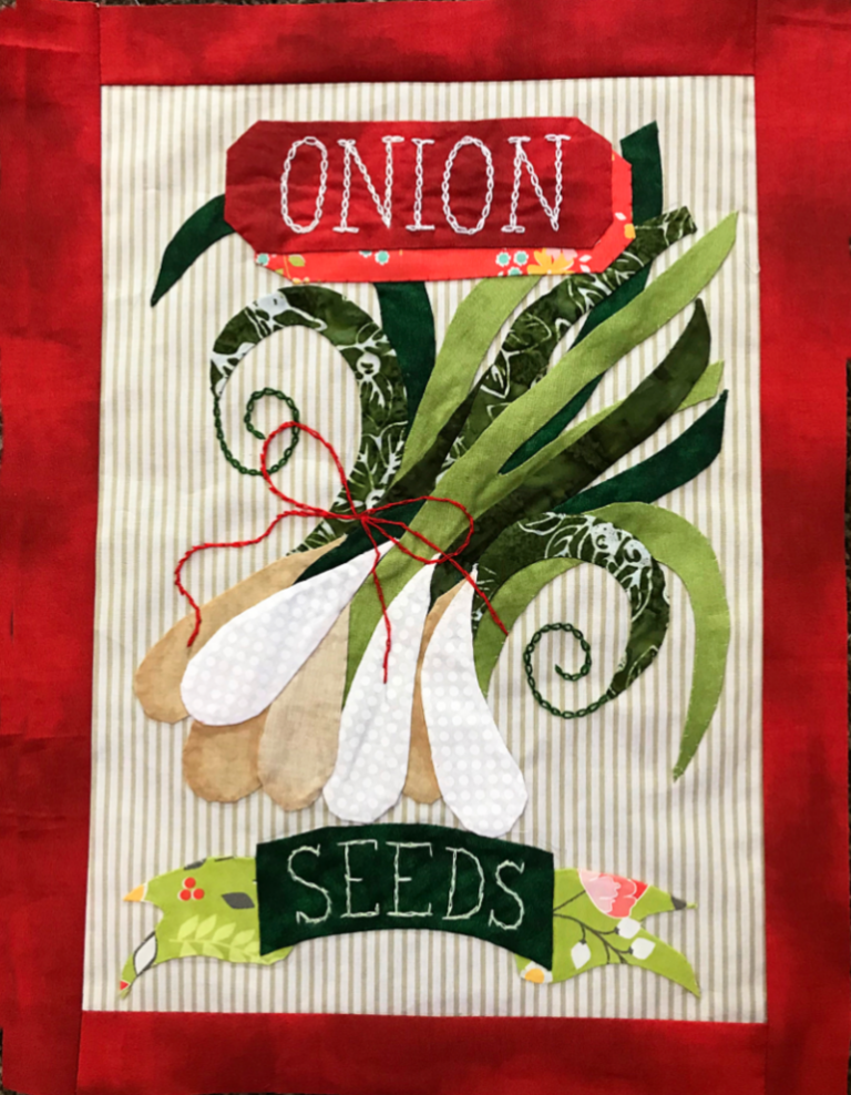 Grandmas Garden Sew Along- Block 9 and Finishing Instructions