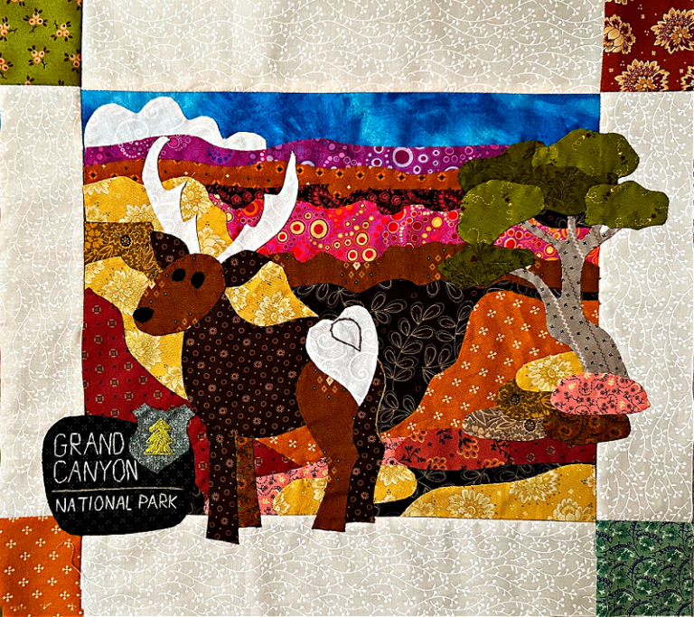 National Treasures Sew Along- Block 2