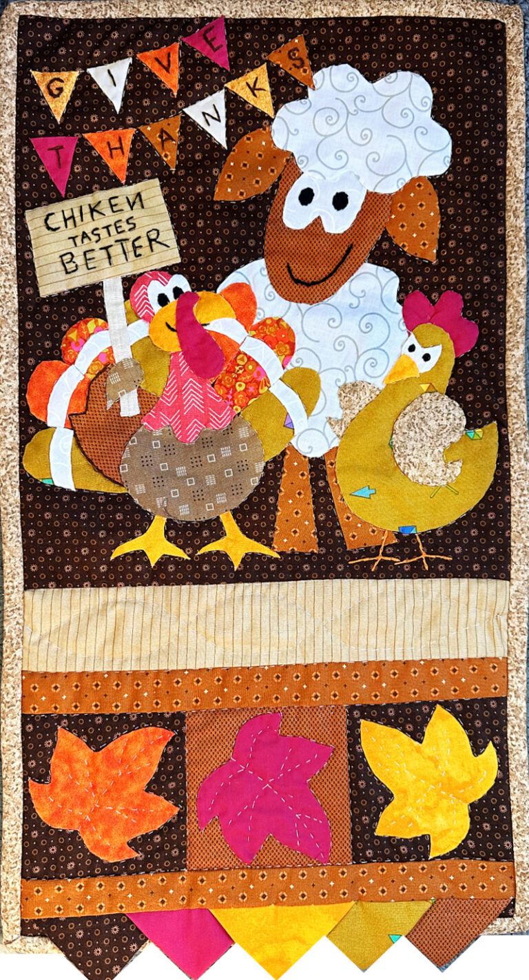 Banner Series Sew Along- Tip from a Turkey