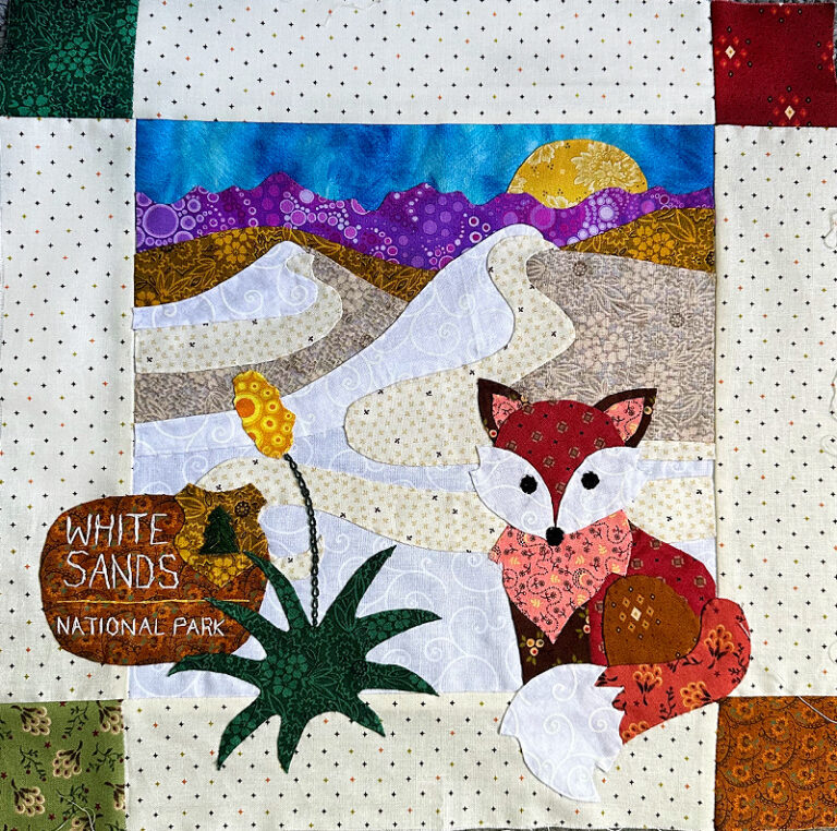 National Treasures Sew Along- Block 3
