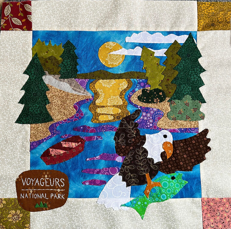 Suzys National Treasures Sew Along- Block 4