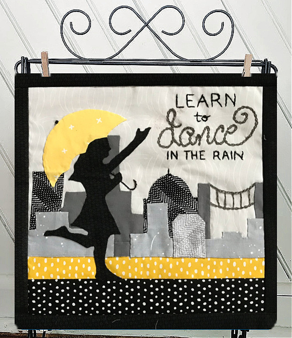 Year of Stitching Sew Along- Dance in the Rain