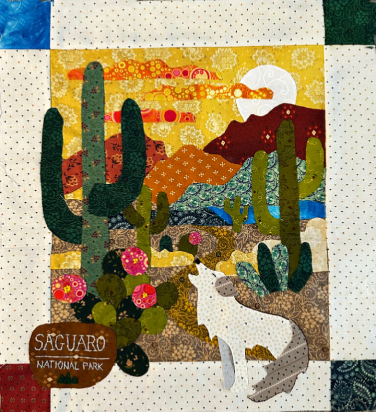 National Treasures Sew Along- Saguaro National Park