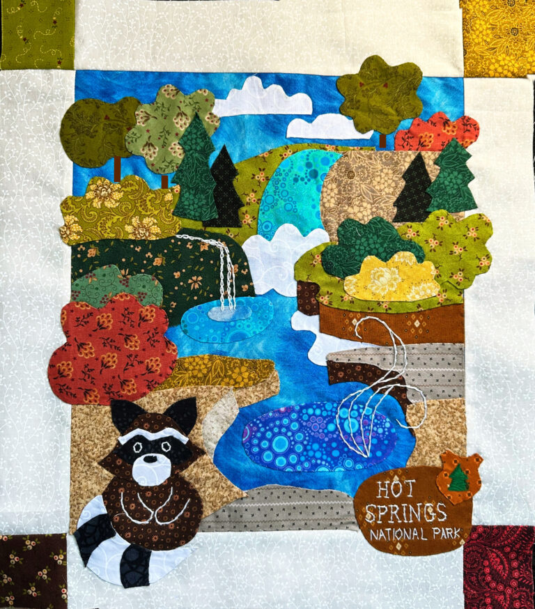 National Treasures Sew Along- Hot Springs National Park
