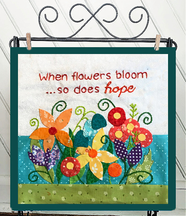 Year of Stitching Sew Along- When Flowers Bloom