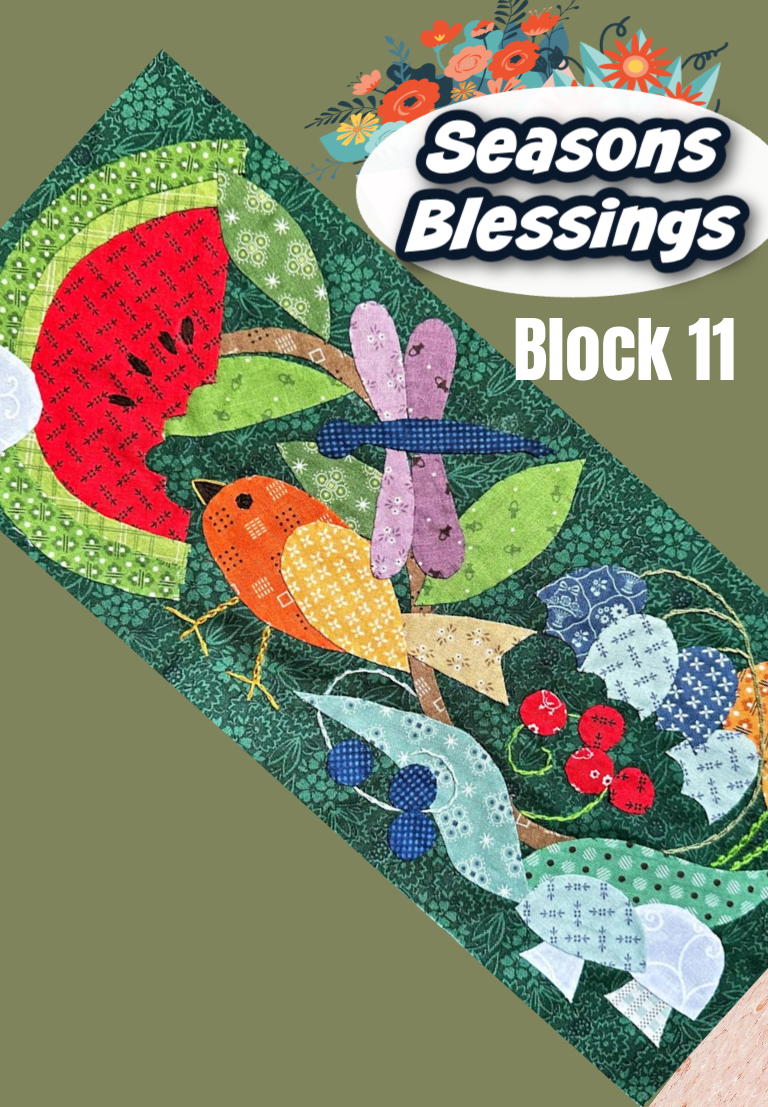 Seasons Blessings Sew Along- Block 11