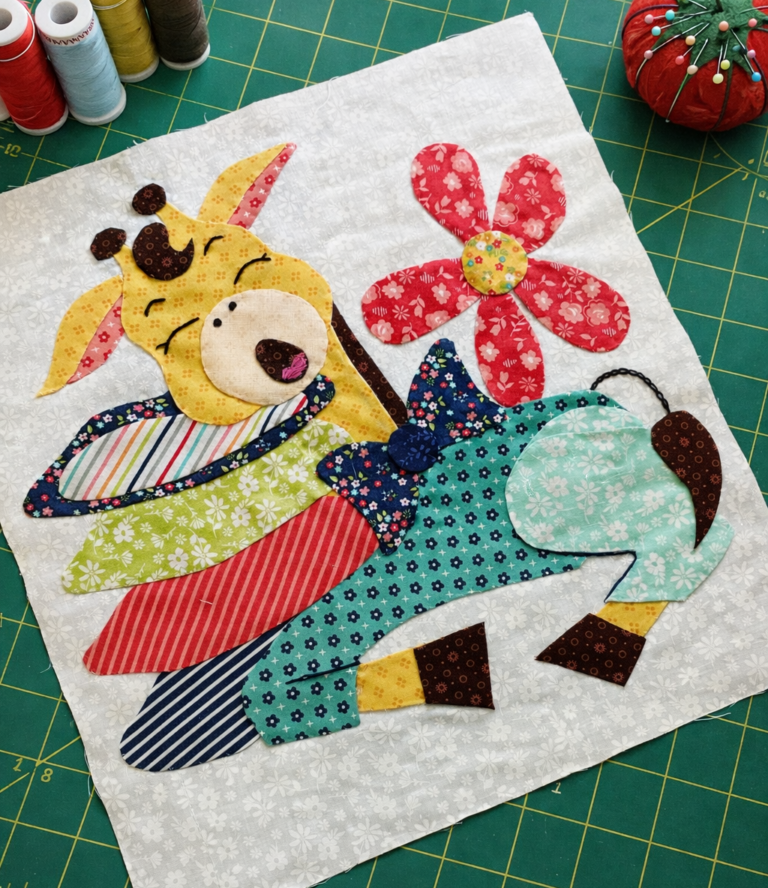 Bedtime Critters Sew Along- Block 3