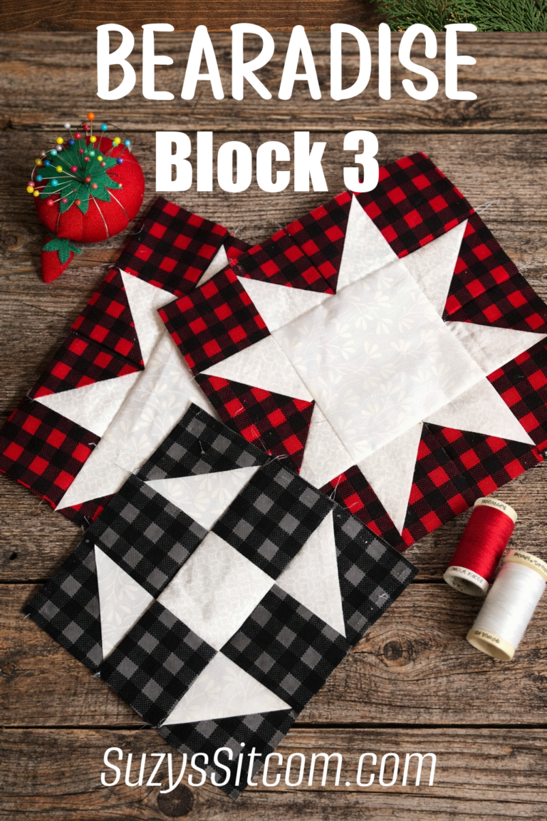 Bearadise Sew Along- Block 3