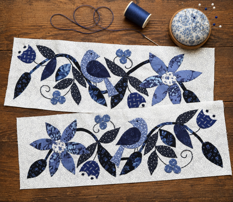 Delft Blues Sew Along- Block 11