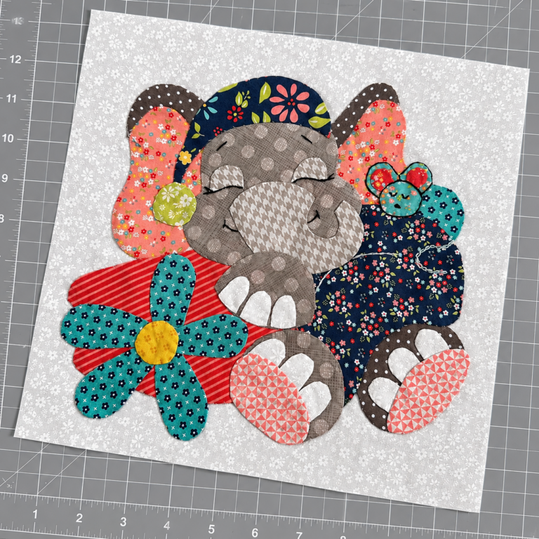 Bedtime Critters Sew Along- Sleepy Elephant