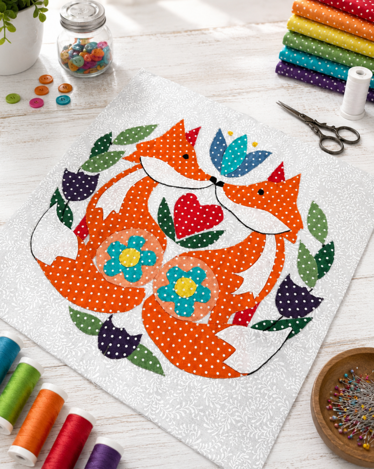 Pennsylvania Dutch Heritage Sew Along- Block 10