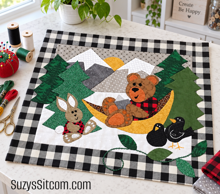 Bearadise Sew Along- Block 8