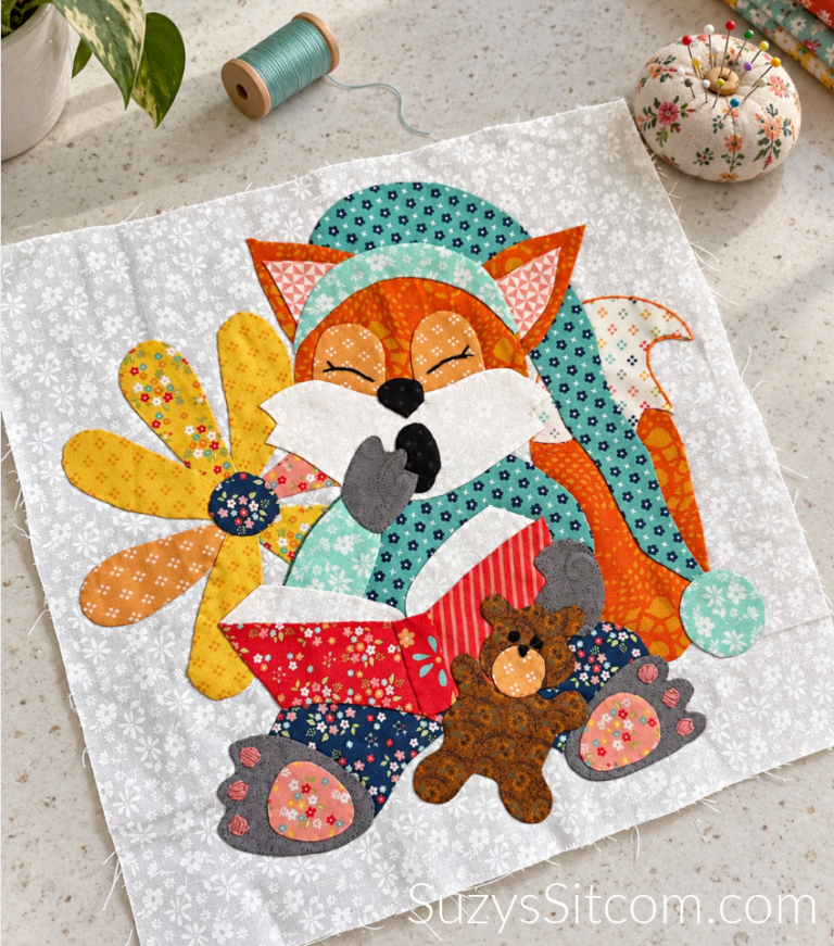 Bedtime Critters Sew Along- Sleepy Fox