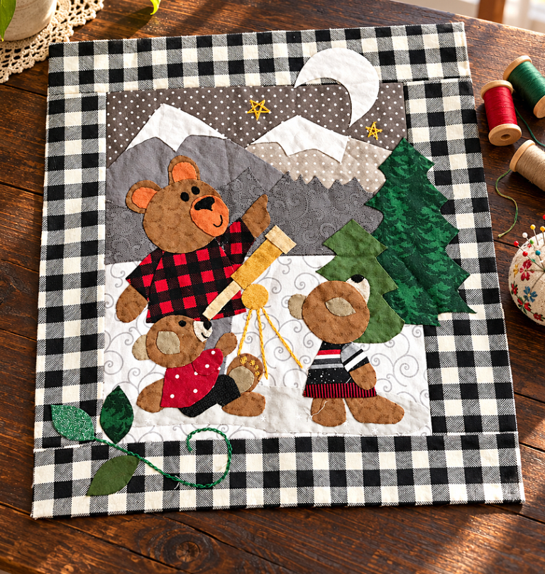 Bearadise Sew Along- Block 9